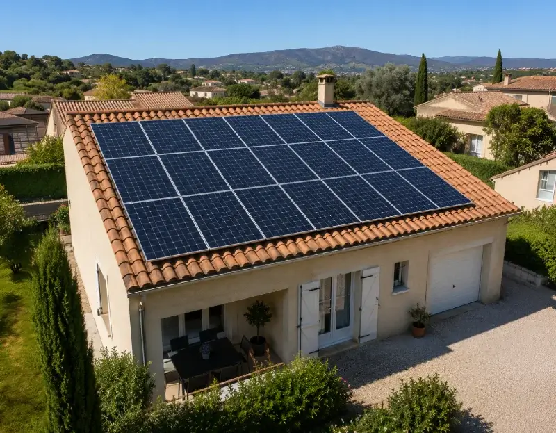 Prime à l'autoconsommation panneaux solaires Porcaro — aide financière de l'État